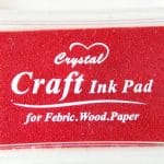 Crystal Craft Ink Pad - Red