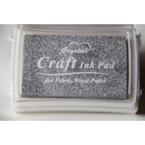 Crystal Craft Ink Pad - Silver