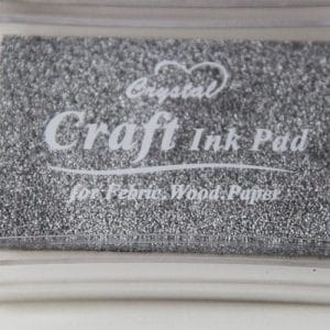 Crystal Craft Ink Pad - Silver