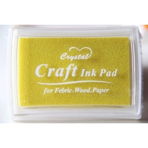 Crystal Craft Ink Pad - Yellow