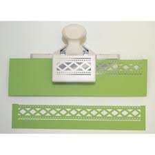 Martha Stewart Double Edge Punch - Diamond Fence Trim