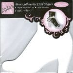 DoCrafts Boots Silhoutte Card Shapes - Set of 6 Pieces