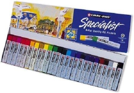 Sakura Specialist Oil Pastels - Set of 25 assorted colors ESP25 Sakura Specialist Oil Pastels - Set of 25 assorted colors