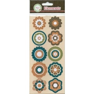 Papus Sticker Elements - Flowers (Pastel 1)
