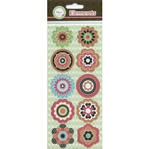 Papus Sticker Elements - Flowers (Pastel 2)