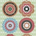 Papus Sticker Elements - Flowers (Pastel 2)