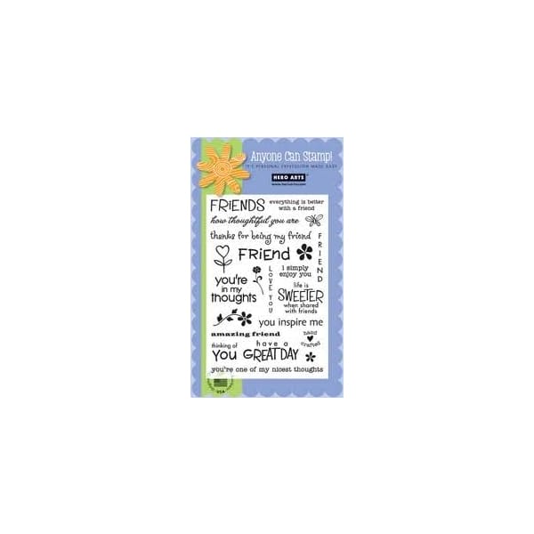 Hero Arts Rubber Stamp - Friends