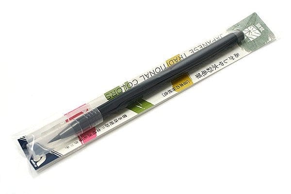 Akashiya Sai Brush Pen - Gray Gray Akashiya Sai Brush Pen - Gray