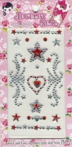 Hearts & Swirls Stickers