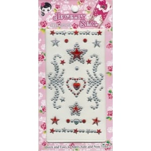 Hearts & Swirls Stickers