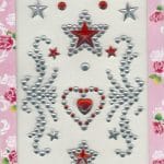 Hearts & Swirls Stickers