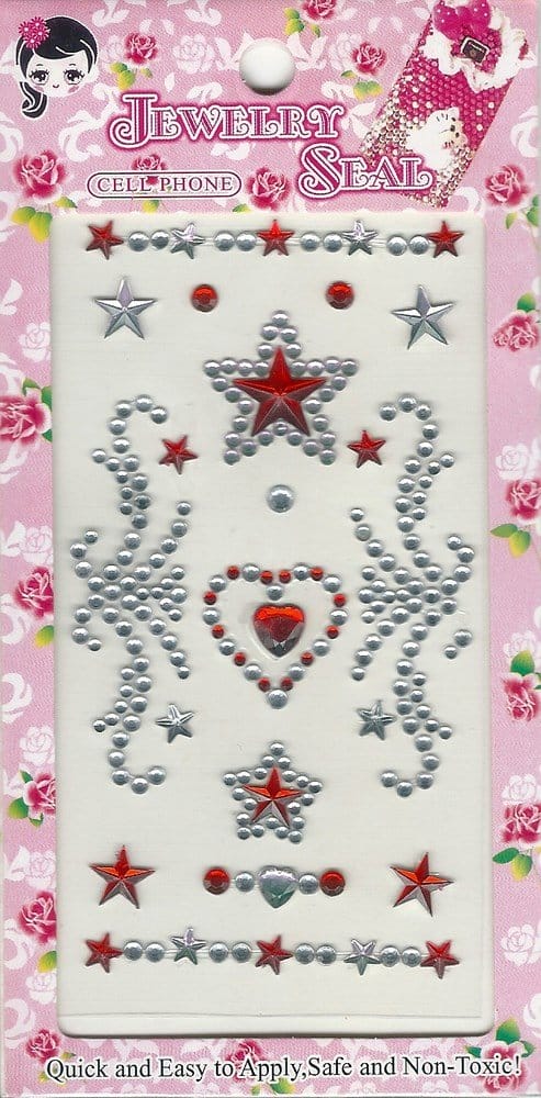 Hearts & Swirls Stickers