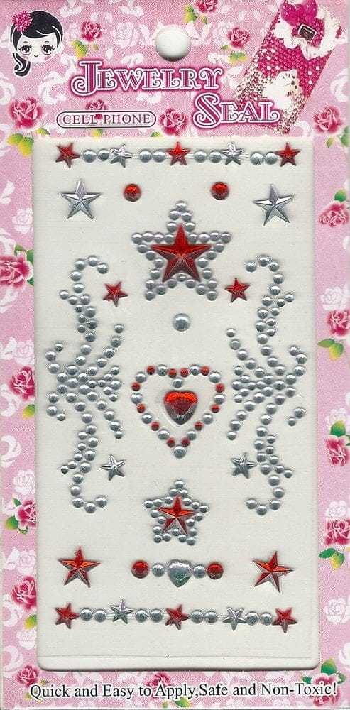 Hearts & Swirls Stickers