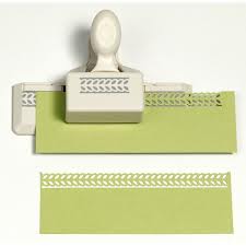 Martha Stewart Double Edge Punch - Laurel Leaf Trim