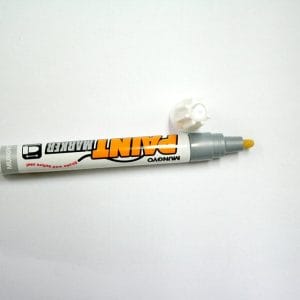 Mungyo Paint Marker - Silver