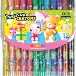 Mungyo Twist-up Crayons - Set of 12