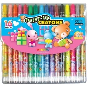 Mungyo Twist-up Crayons - Set of 16