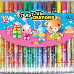 Mungyo Twist-up Crayons - Set of 16