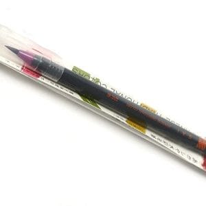 Akashiya Sai Brush Pen - Magenta