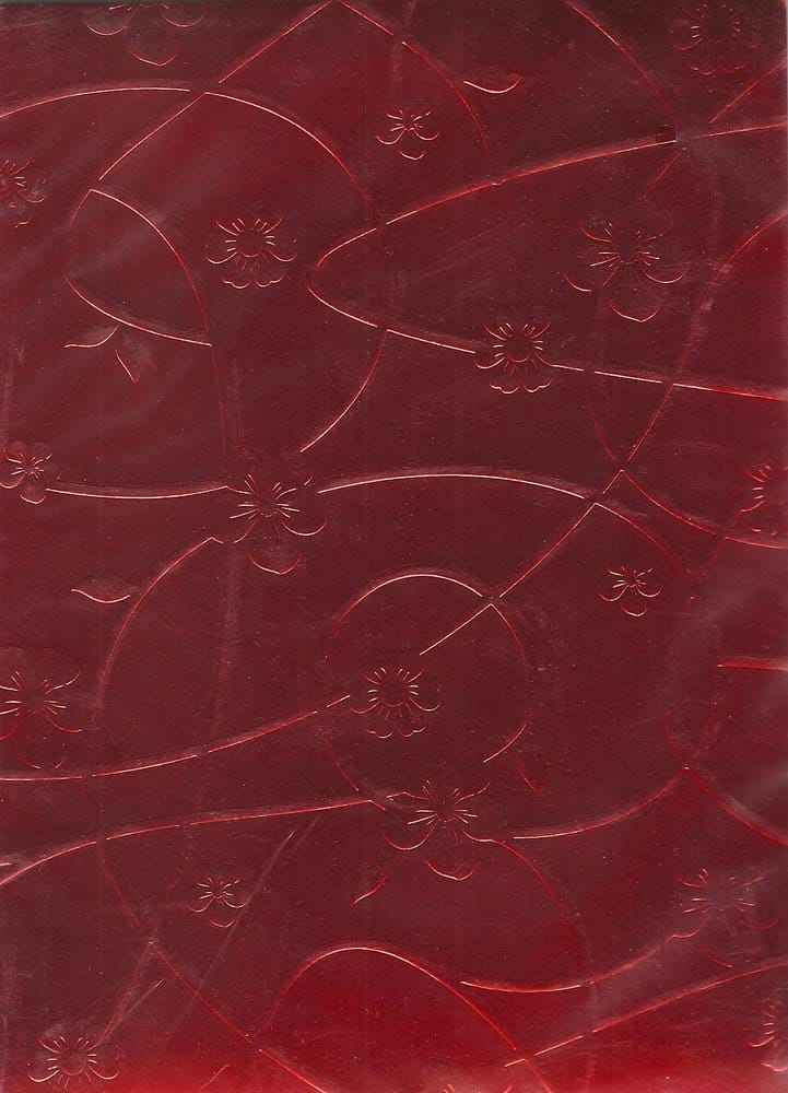 A5 Designer Paper - thick metallic embossed paper (Red) MetallicRed A5 Designer Paper - thick metallic embossed paper (Red)