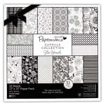 Papermania Capsule Collection 12by12" Paper Pack by Jesse Edwards - Bexley Black