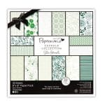 Papermania Capsule Collection 8X8" Paper Pack by Jesse Edwards - Chelsea Green
