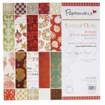 Papermania Joyeux Noel 8 by 8 paper pack