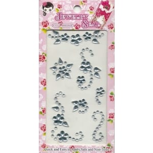 White Swirl Stickers