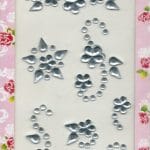 White Swirl Stickers