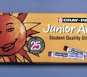 Sakura Craypas Junior Artist Oil Pastels - Set of 25 assorted colors