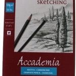 Fabriano Accademia Drawing Pad - 120GSM A5 - 6X8.25" (50 Sheets)