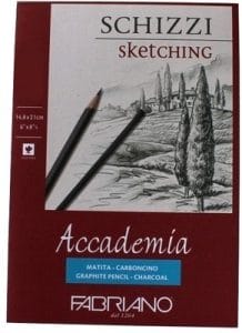 Fabriano Accademia Drawing Pad - 120GSM A4 - 8.25X11.75" (50 Sheets)