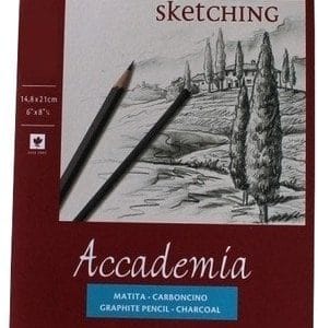 Fabriano Accademia Drawing Pad - 120GSM A4 - 8.25X11.75" (50 Sheets)