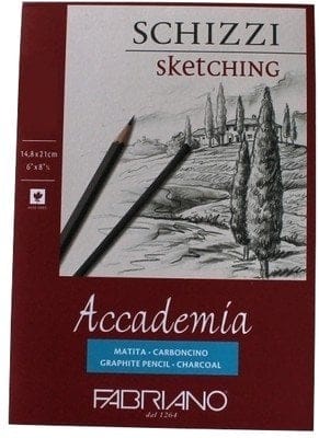 Fabriano Accademia Drawing Pad - 120GSM A4 - 8.25X11.75" (50 Sheets)