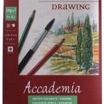 Fabriano Accademia Drawing Pad - 200GSM A5 - 6X8.25" (30 Sheets)