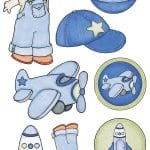 My Mind's Eye  "Being A Boy" Stickers