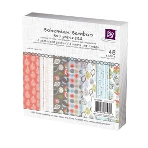 Prima - Bohemian Bamboo - 6x6 Paperpack