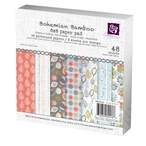 Prima - Bohemian Bamboo - 6x6 Paperpack
