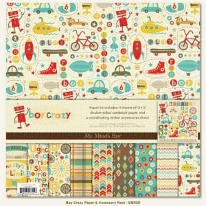 My Minds Eye - Boy Crazy - 6x6 Paperpack