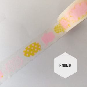 Neon speech bubbles Washi Tape