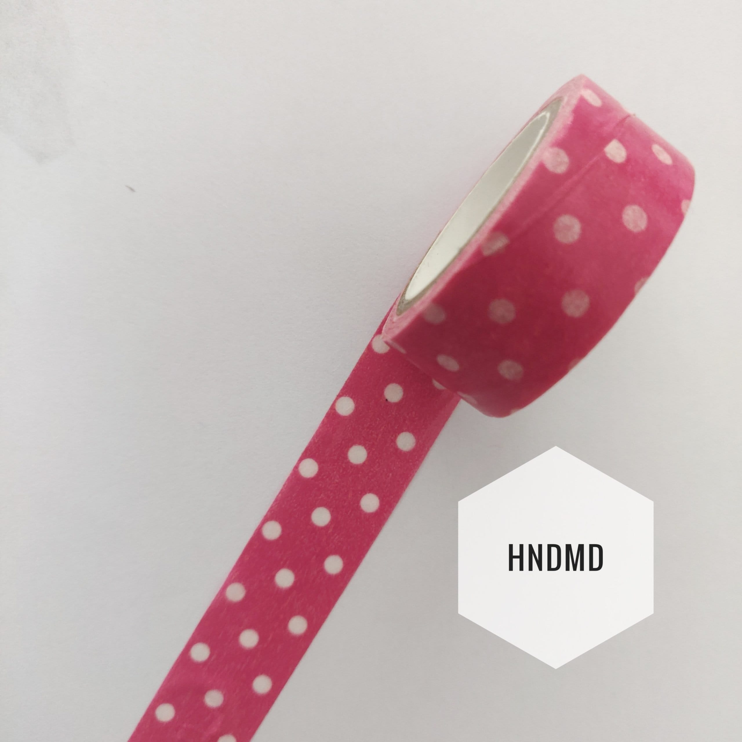Pink polka dots Washi Tape CAWT 13 pink polka dots washi Tape scaled Pink polka dots Washi Tape