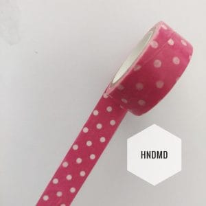 Pink polka dots Washi Tape