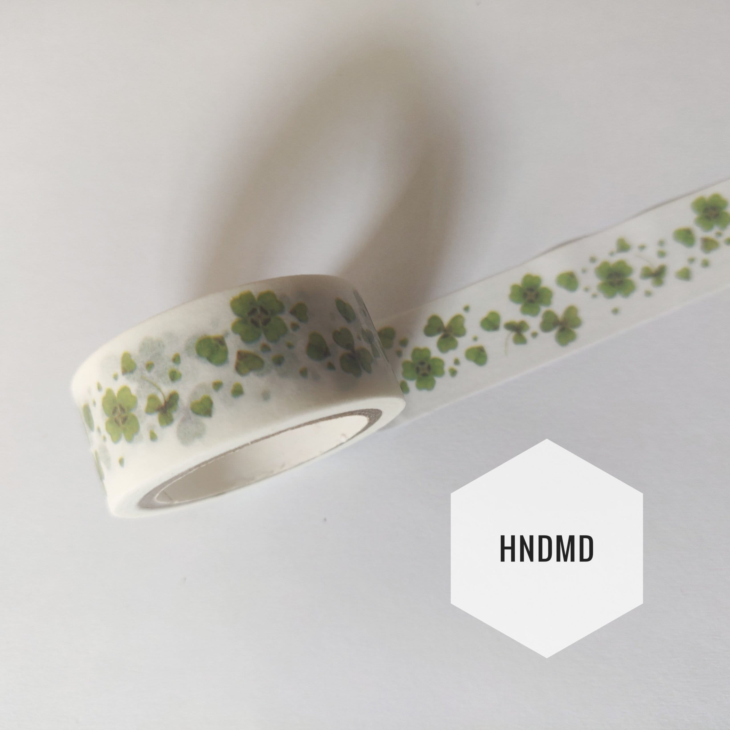 Green Clovers Washi Tape