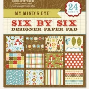 My Minds Eye - Gnome Sweet Gnome - 6x6 Paperpack