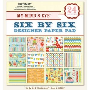My Minds Eye - Hootenanny - 6x6 Paperpack
