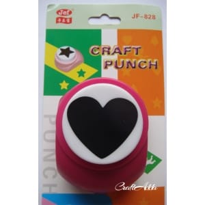 Jef Giant Craft Punch - Heart