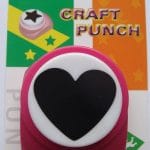 Jef Giant Craft Punch - Heart