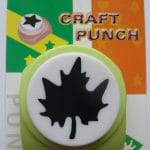 Jef Giant Craft Punch - Maple Leaf 1