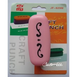 Jef Giant Craft Punch - Simply Swirls