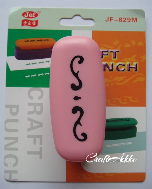 Jef Giant Craft Punch - Simply Swirls